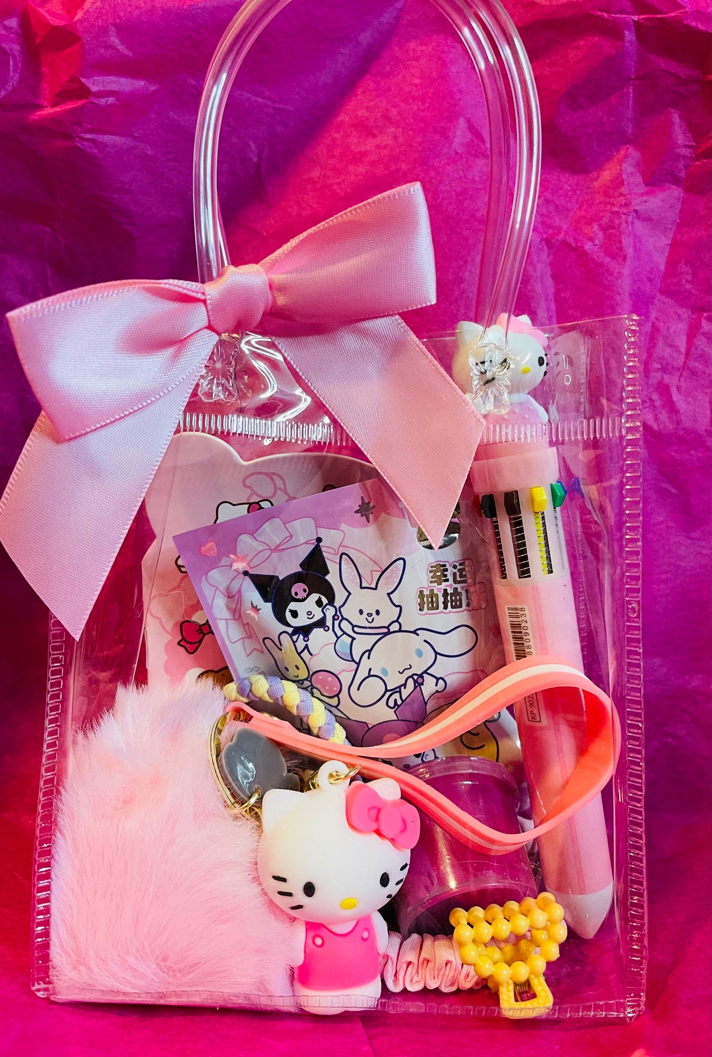 Pre-Filled Hello Kitty Party Favor Bags/Goody Bags/ Adorable