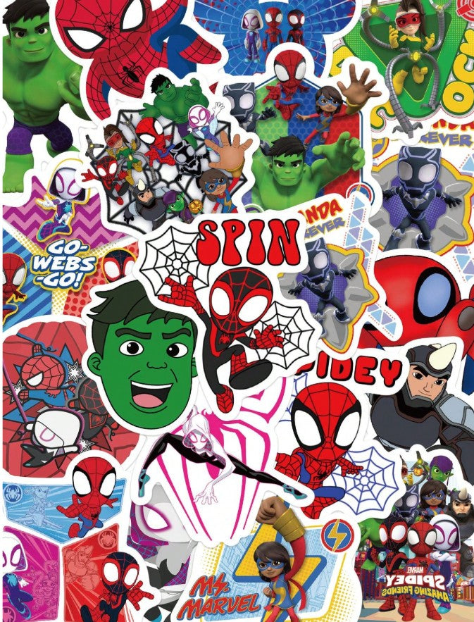 Spidey and His Amazing Friends Party Favor Bag | Superhero Birthday Goodie Bag | Kids Spider-Themed Treat Bag | Boys or Girls Gift