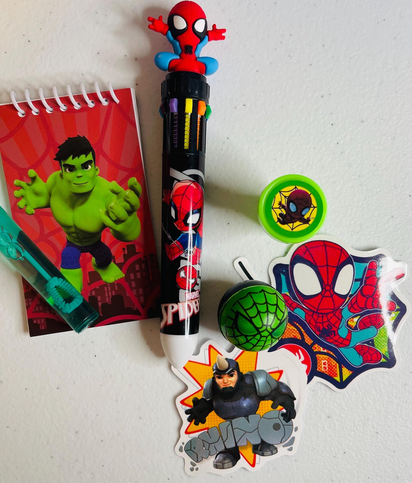 Spidey and His Amazing Friends Party Favor Bag | Superhero Birthday Goodie Bag | Kids Spider-Themed Treat Bag | Boys or Girls Gift