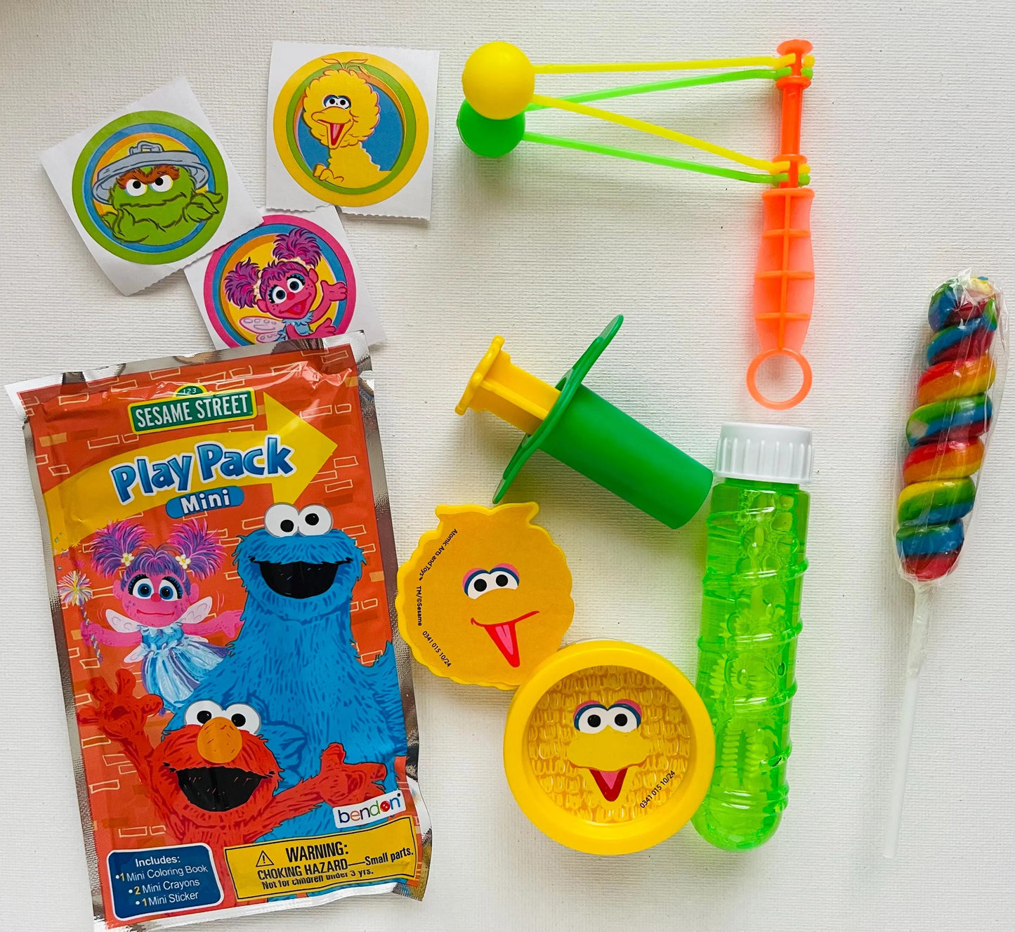 Sesame Street Party Favor Bag | Prefilled Goodie Bag | Elmo Birthday Favor