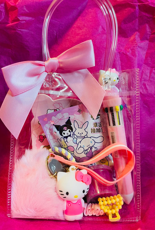 Pre-Filled Hello Kitty Party Favor Bags/Goody Bags/ Adorable